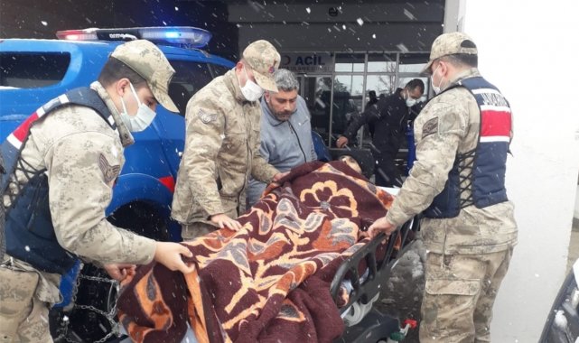 İslahiye&#039;de mahsur kalan hastaların imdadına devlet yetişti