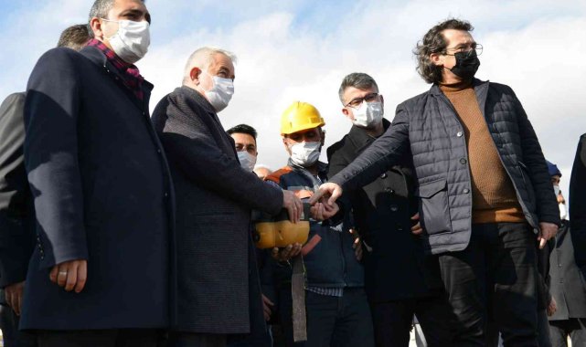 Isparta'da 25 bin metrekarelik alanda spor kampüsü inşaat çalışmalarına başlandı