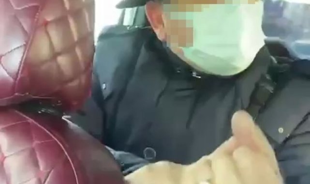 Israrcı müşteri taksiciyi çileden çıkardı