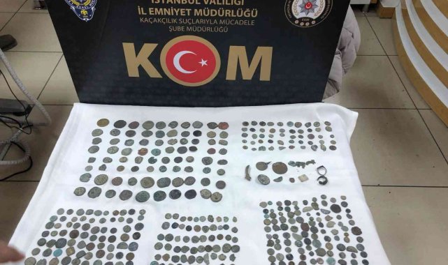 İstanbul&#039;da 762 tarihi eser ele geçirildi