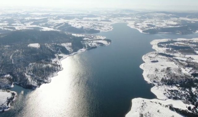 İstanbul&#039;da karın erimesiyle barajların doluluk oranı artmaya başladı
