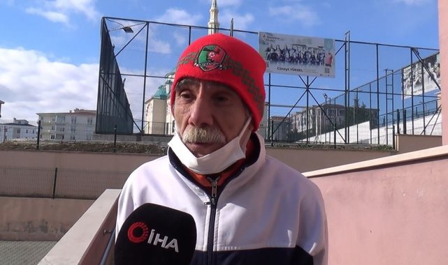 İstanbul'daki kar, onu en acılı gününde yakaladı