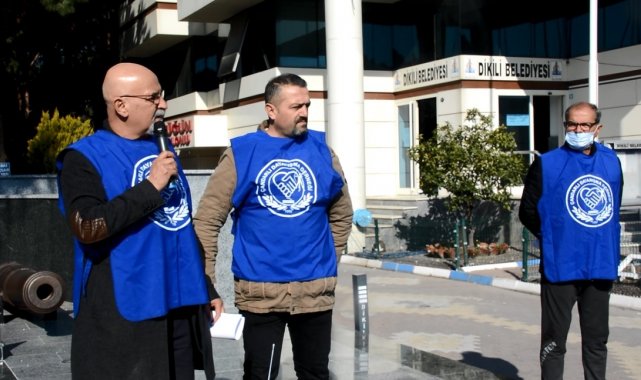 İzmir'de Dikili Belediyesinin arsa satışlarına vatandaştan tepki