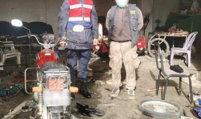 Jandarma, 2021'de motosiklet hırsızlığına karışan bin 426 şüpheliyi yakaladı