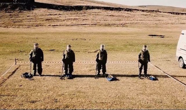 Jandarma son 4 yılda 42 bin 228 mayını imha etti