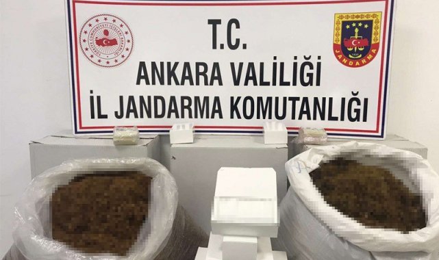 Jandarmadan kaçak tütün operasyonu