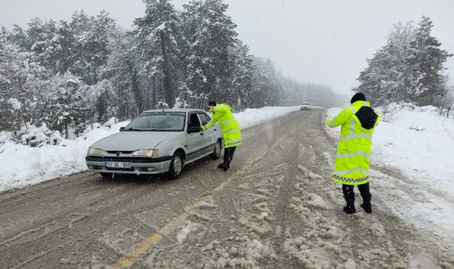 Jandarmadan kar mesaisi