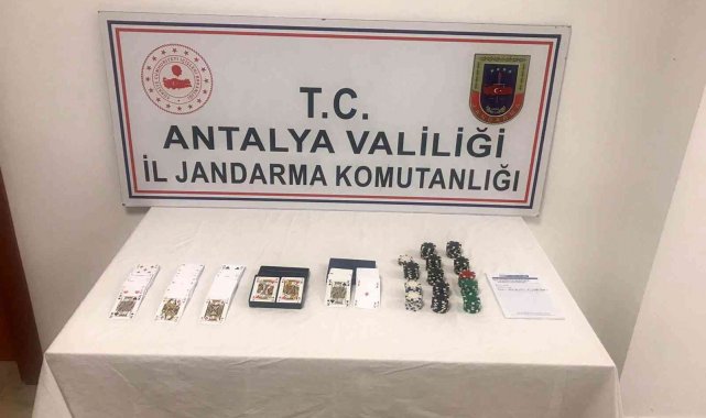 Jandarmadan kumar oynayanlara suçüstü