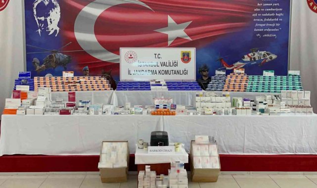 Jandarmadan sahte ilaç operasyonu