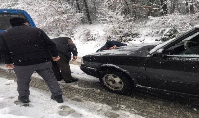 Jandarmadan vatandaşlara yardım eli