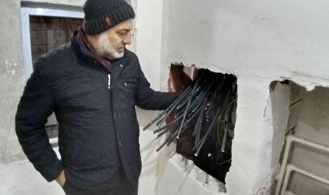 Kablo hırsızlarını ihbar edene 10 bin lira ödül verecek