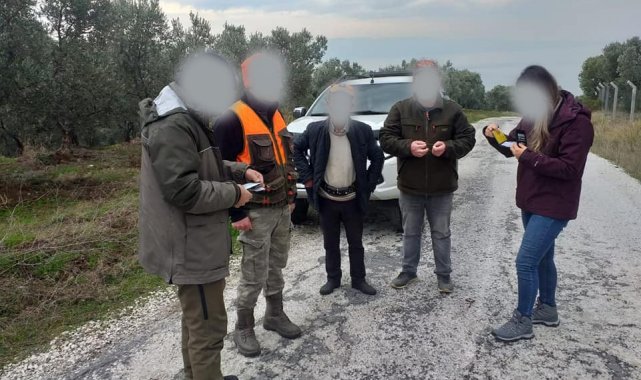 Kaçak avcılara 30 bin 873 lira ceza