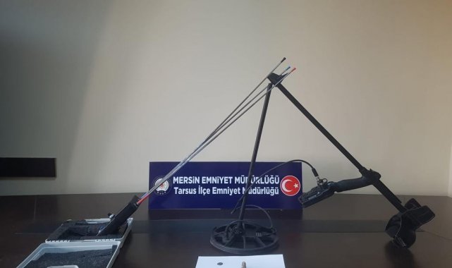 Kaçak kazı yapan 5 kişi suçüstü yakalandı