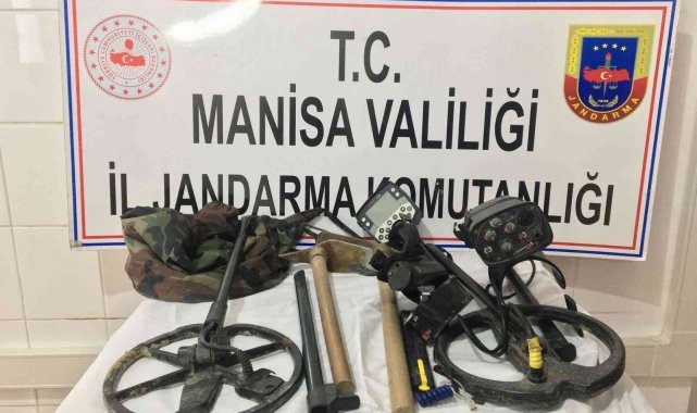 Kaçak kazı yaparken yakalandı serbest kaldı