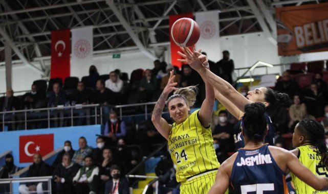 Kadınlar Basketbol Süper Ligi: Çukurova Basketbol: 86 - Çankaya Üniversitesi: 72