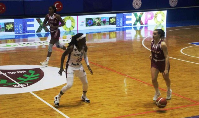 Kadınlar Basketbol Süper Ligi: Hatayspor: 103 - Elazığ İl Özel İdare: 51