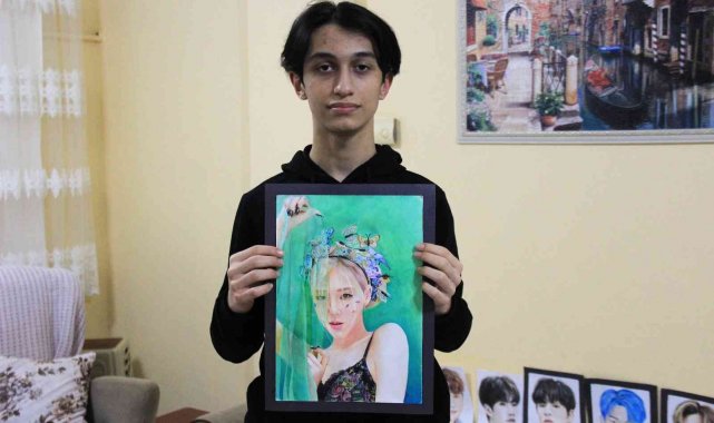 Kağıt kalem görünce dayanamıyor