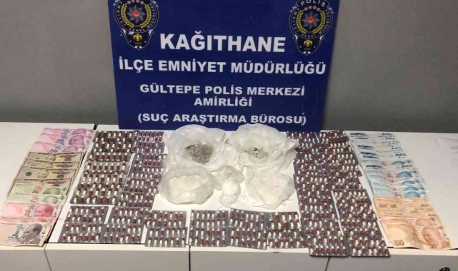 Kağıthane polisinden yılbaşı gecesi uyuşturucu operasyonu