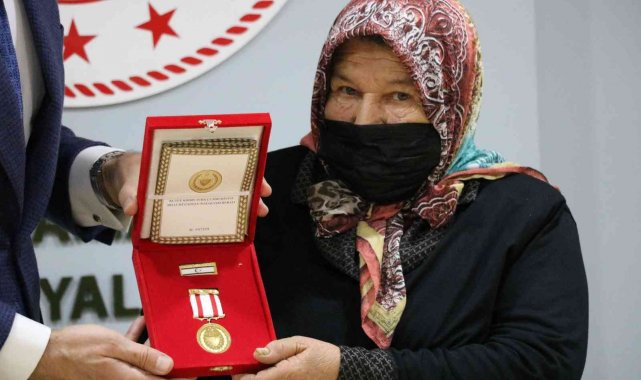 Kahramanmaraş'ta 20 Kıbrıs gazisine madalya ve berat