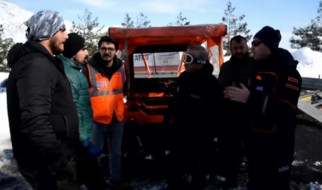 Kahramanmaraş&#039;ta mahsur kalan dağcılar kurtarıldı