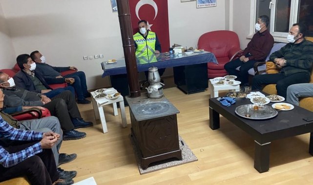 Kahramanmaraş'ta "Güvenli Trafik İçin Kısa Bir Mola Veriyoruz Projesi"