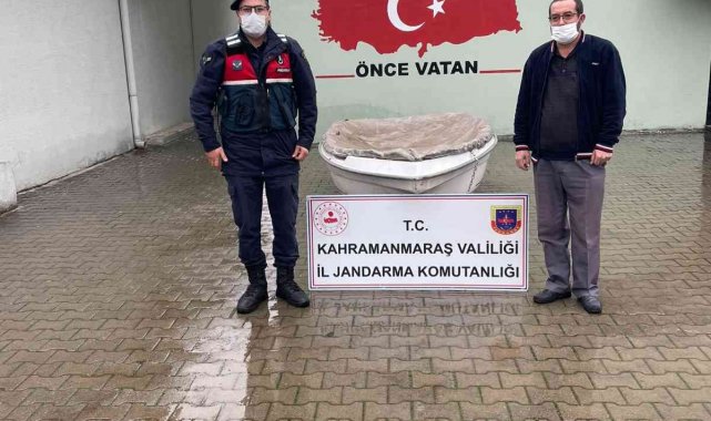 Kahramanmaraş&#039;ta tekne hırsızları yakalandı