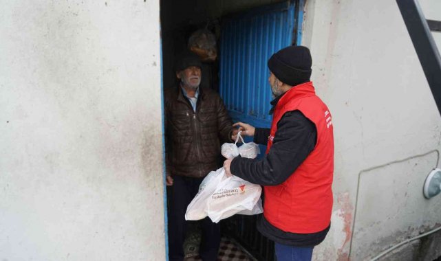 Kahramanmaraş'ta ulu çınarların yemekleri eksik edilmiyor