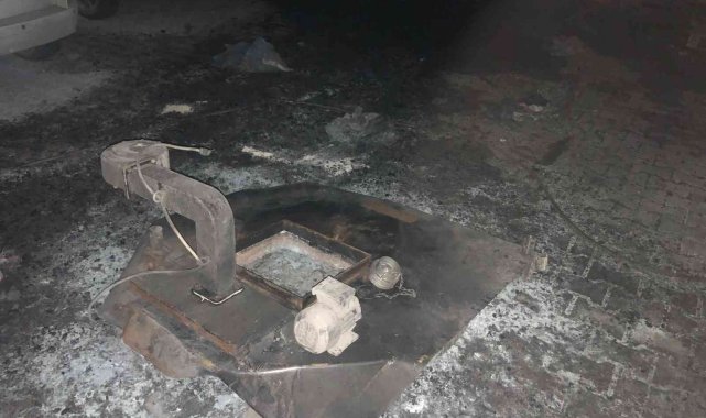 Kalorifer kazanı patladı, araç ve iş yerleri hasar gördü