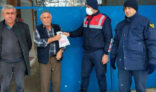 Kalp hastasının ilacını jandarma temin etti