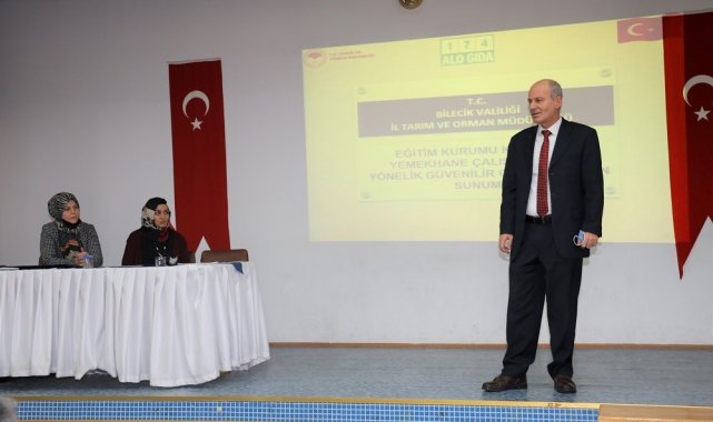 Kantin ve yemekhanelerde çalışan personele hijyen eğitimi verildi