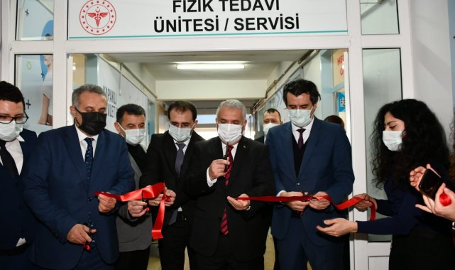 Kapaklı&#039;da 15 yataklı fizik tedavi ünitesi açıldı