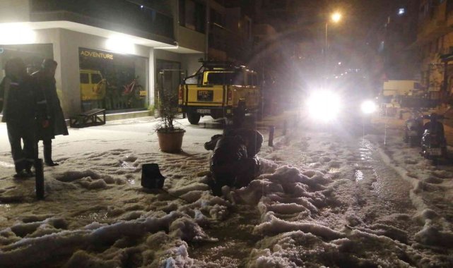 Kar değil dolu esareti