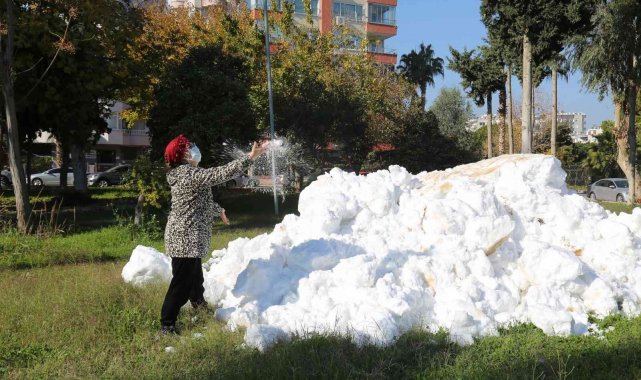 Kar isteyen emeklinin hayalini belediye başkanı gerçekleştirdi
