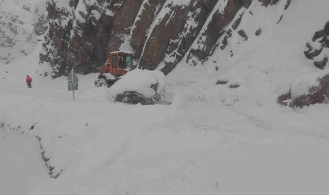 Kar kaplanları gece gündüz çalışıyor