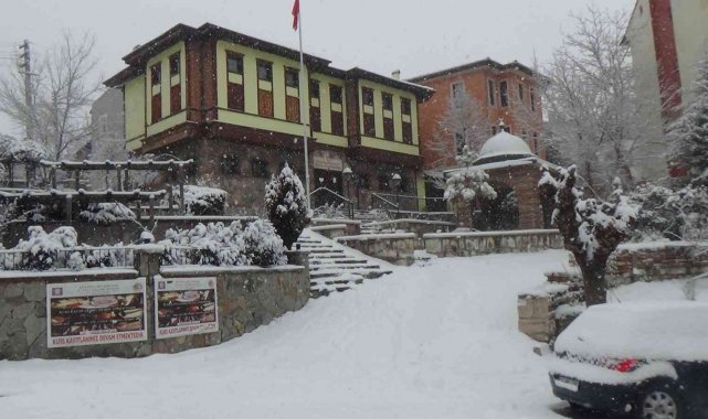 Kar Kütahya'ya çok yakıştı