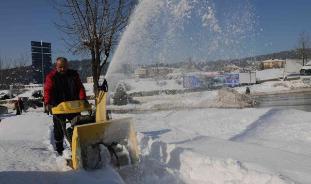 Kar temizliği her yerde sürecek