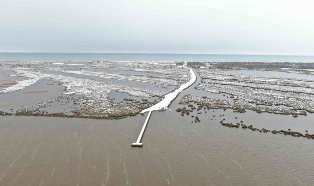Kar yağışı sulak alanlara ve barajlara 'can suyu' oldu