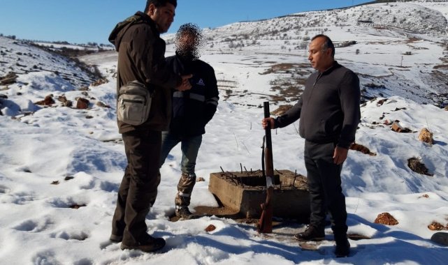 Kar yağışıyla kaçak avlananların sayısı arttı