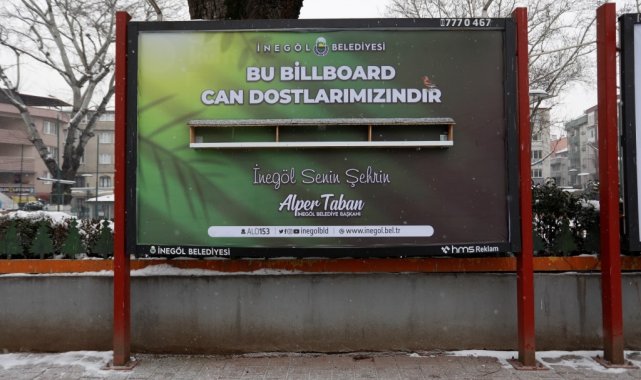 Kara kışta kuşlara &quot;ilân-ı yem&quot;