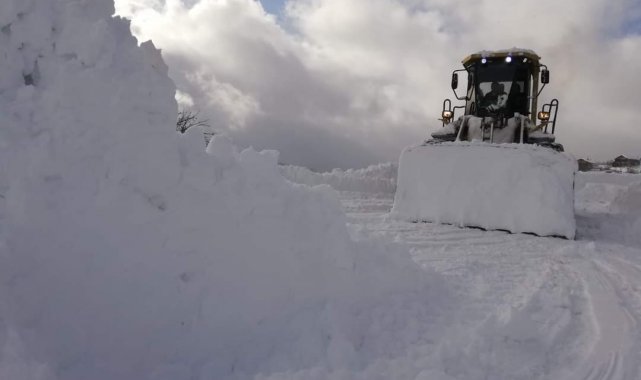 Karabük'te kapalı köy yolları ulaşıma açıldı