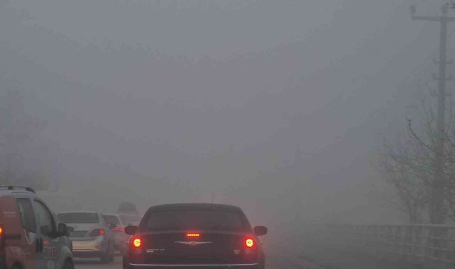Karabük'te yoğun sis etkili oluyor