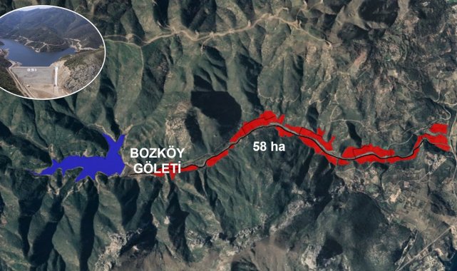 Karaburun Bozköy'de işlem tamam: 580 dekar arazide sulama yapılacak