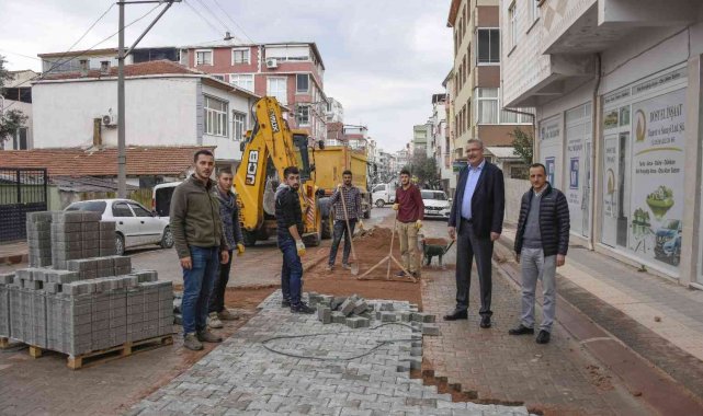 Karacabey'de altyapı çalışmaları tam gaz