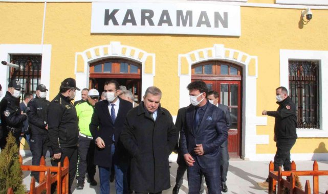 Karaman'da Cumhurbaşkanı Recep Tayyip Erdoğan hazırlıkları başladı