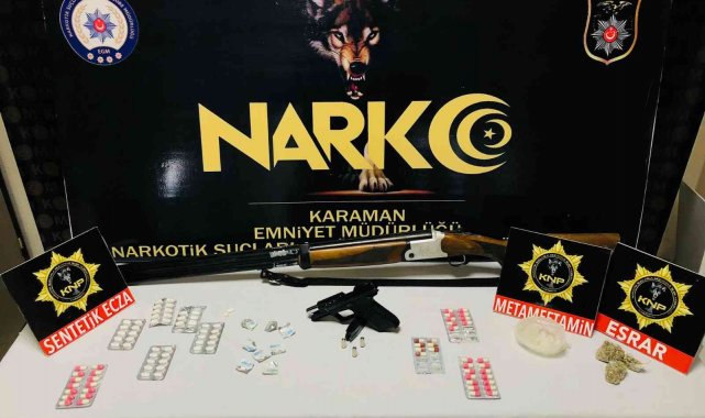 Karaman'da uyuşturucu operasyonunda 12 kişi tutuklandı