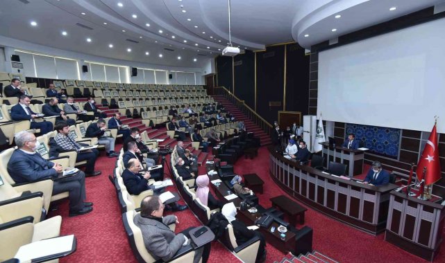 Karatay Belediyesinde 2022'nin ilk meclis toplantısı yapıldı