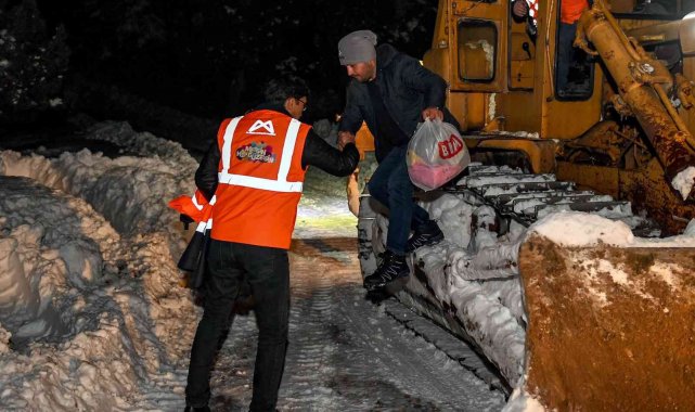 Kardan dolayı 4 gündür maden ocağında mahsur kalan madenci kurtarıldı