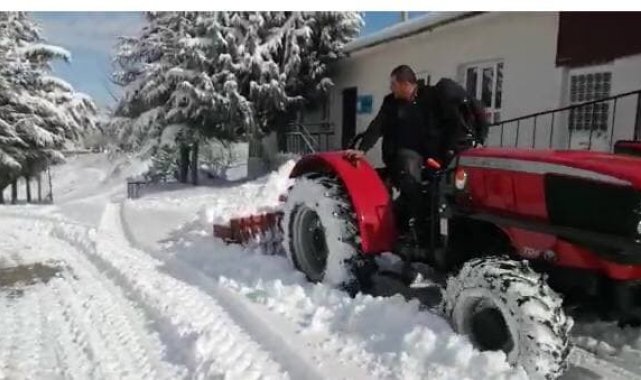 Kardan kapanan yollar için kolları sıvadılar