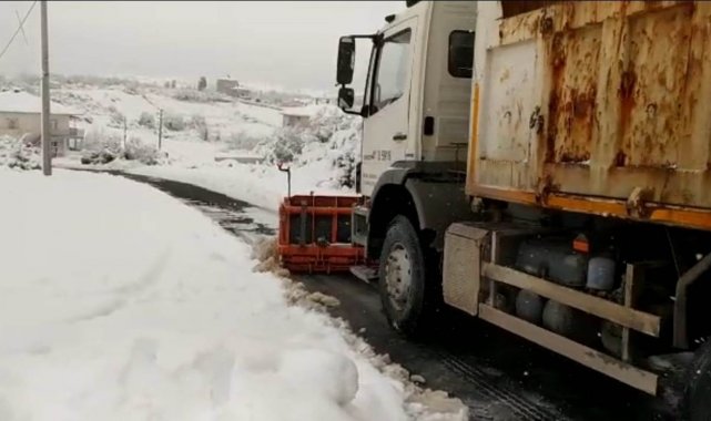 Karla mücadele ekipleri 724 sahada