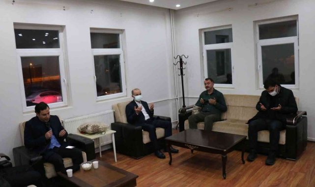 Kars'ta şehit Emniyet Müdürü Okkan için Mevlid-i Şerif okutuldu